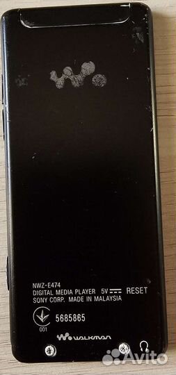 Mp3 плеер sony Walkman NWZ-Е474