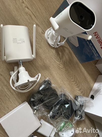 Комплект видеонаблюдения anran 2 камеры 3 MP