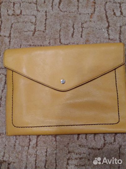 Папка кожаная