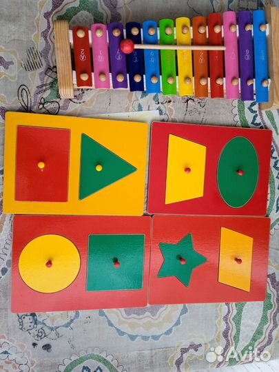 Деревянные развивающие Игрушки