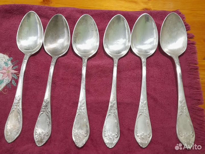 Мельхиоровые столовые ложки