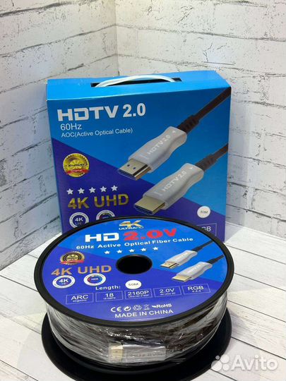 Высокоскоростной оптический кабель hdmi 2.0v 40-м