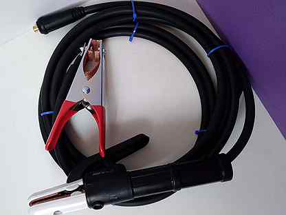 Комплект сварочных кабелей 3м кг ГОСТ медь