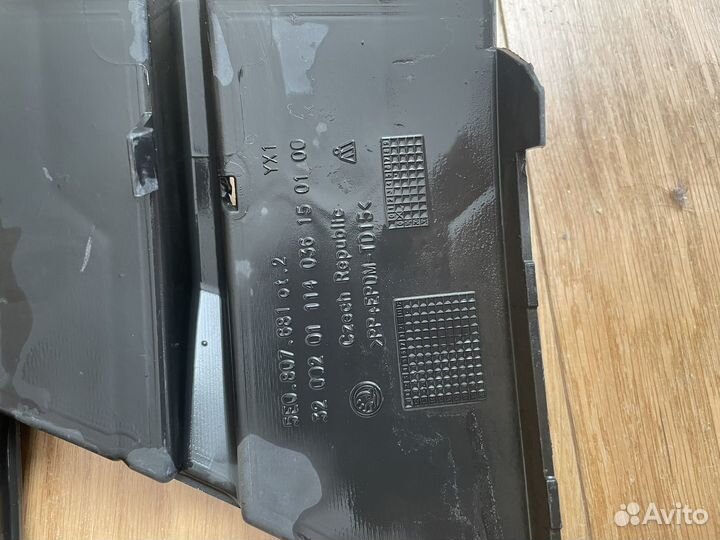 Решетки в бампер шкода октавиа а7