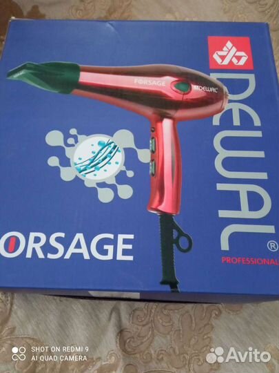 Фен профессиональный новый