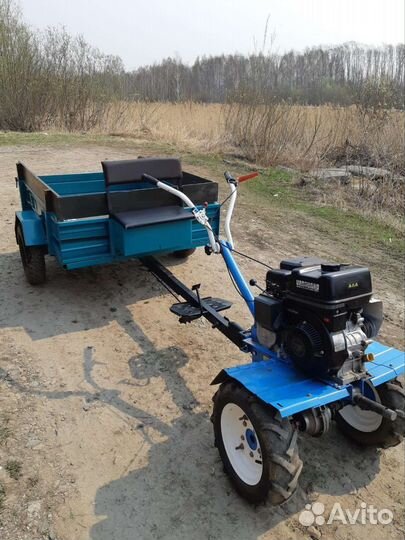 Мотоблоки и культиваторы с прицепом