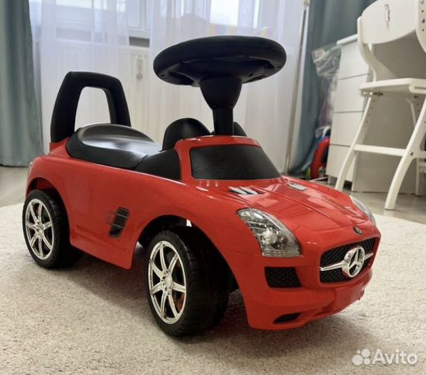 Машинка каталка толокар mercedes