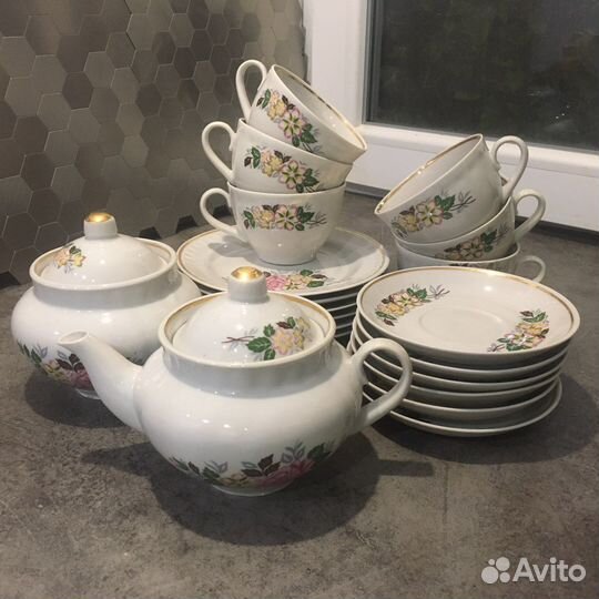 Чайный сервиз СССР новый
