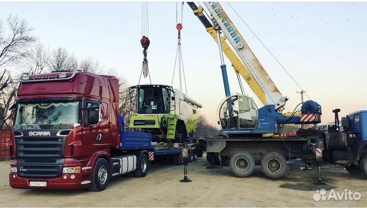 Негабаритные перевозки тралом (собственник)