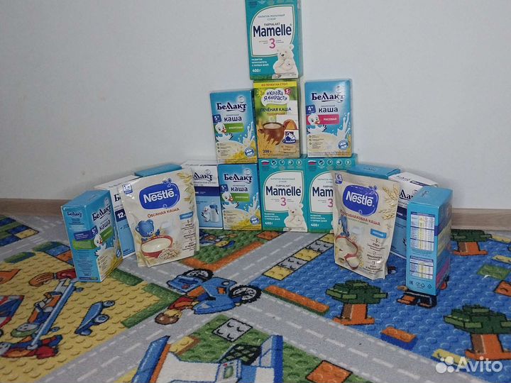 Детские каши и смеси