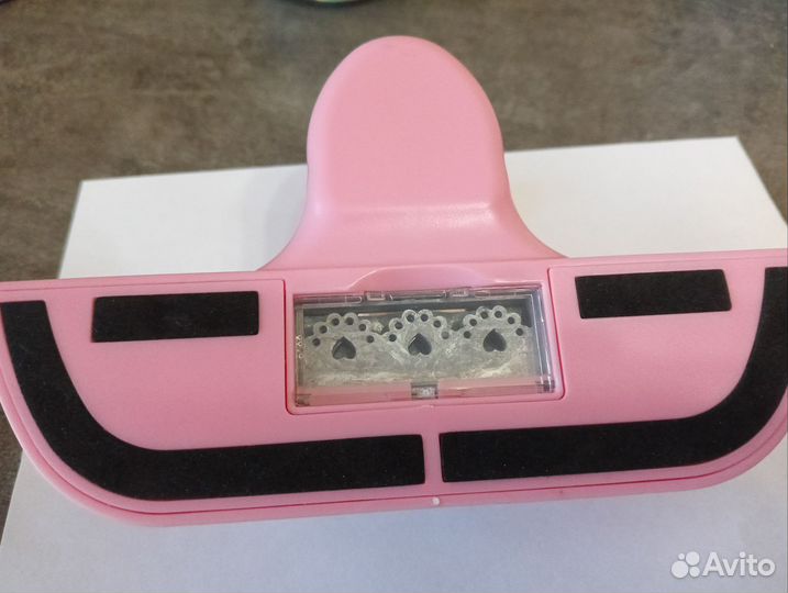 Фигурный дырокол края сердечки