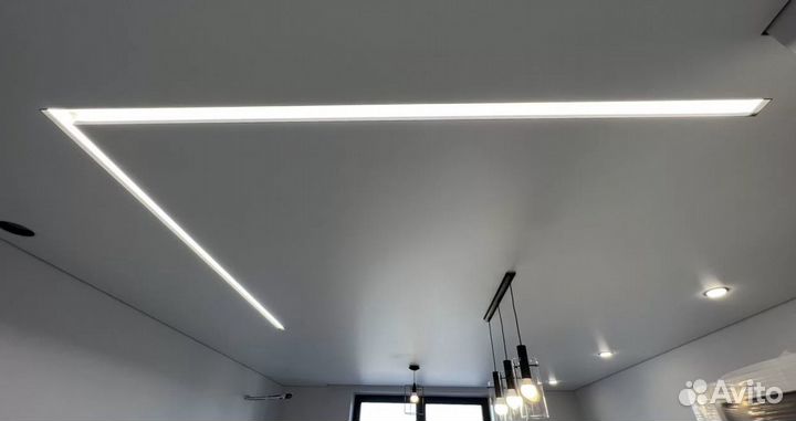 Натяжные потолки без посредников монтаж за 1 день