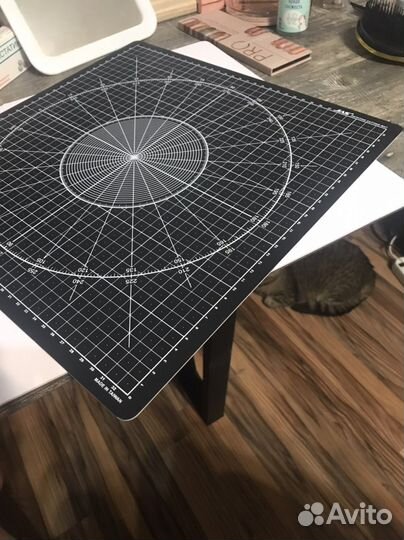 Поворотный коврик для резки jas