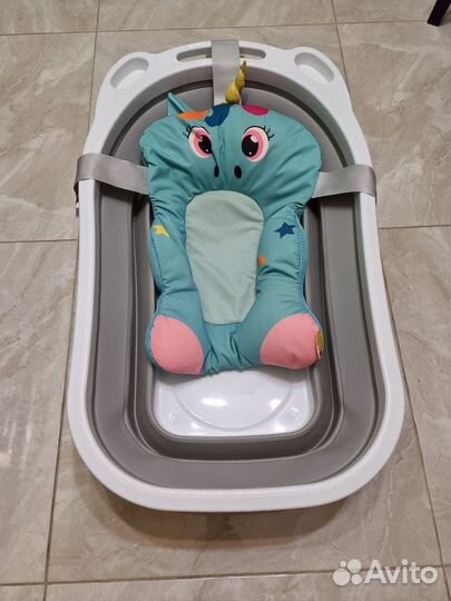 Складная ванночка для купания с гамаком