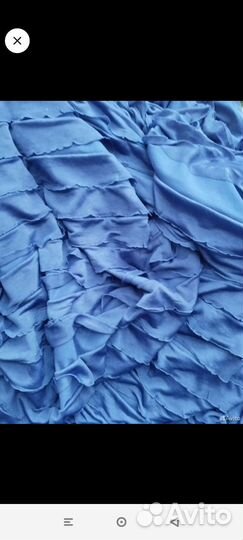 Ткань с воланами