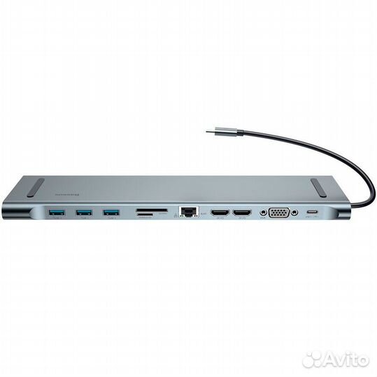 USB-концентратор Хаб-подставка Baseus 9в1
