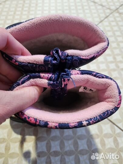 Дутики зимние для девочки