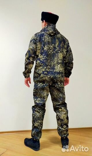 Костюм камуфляж демисезонный (дюспа-флис)