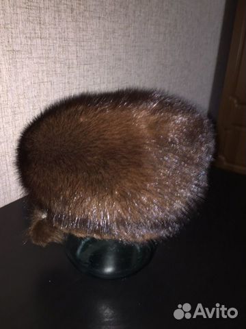 Шапка норковая женская