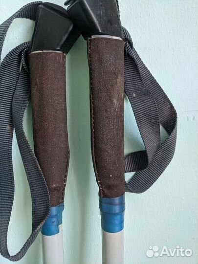 Лыжи беговые новые Visu Эстония, палки, Лыжи СССР