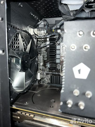 Игровой пк i3 12100f rx 5700xt