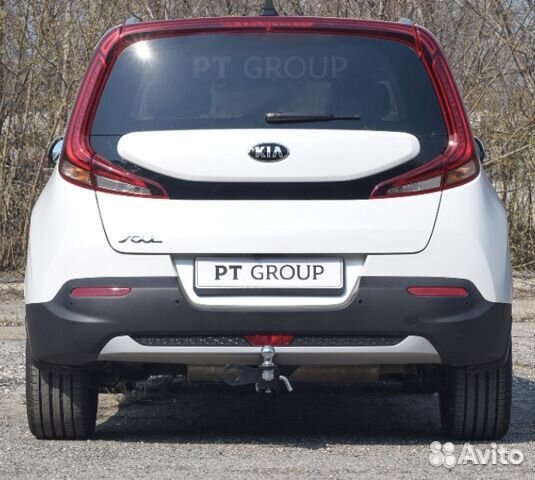 Фаркоп KIA Soul с 2013 - 2018 - 2019 г. - съемный