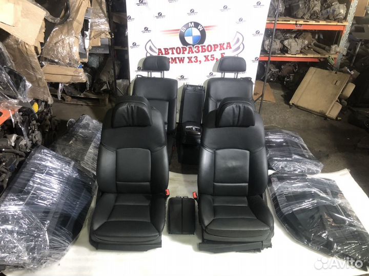 Сиденья бмв 7 Ф01 Ф02 Обивка dakota