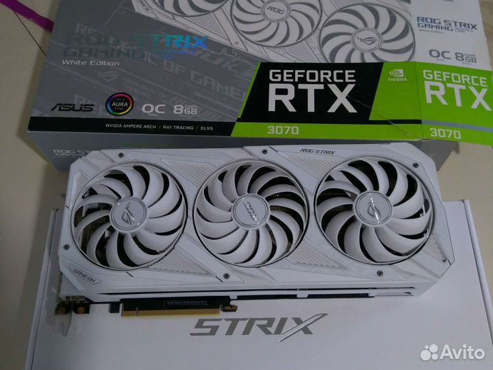 Видеокарта asus Rog Strix gaming 3070