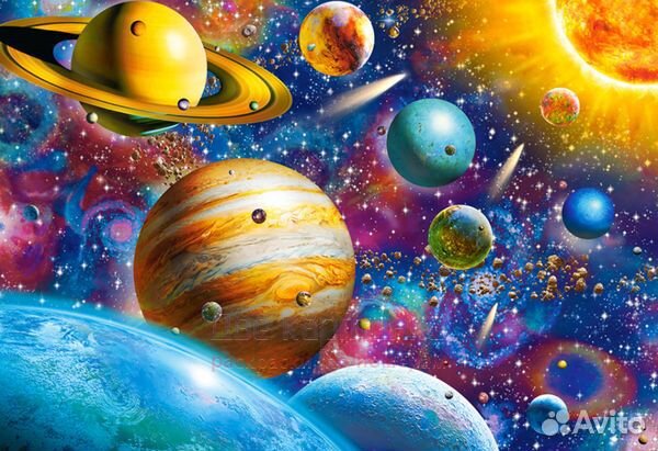 Картина по номерам 40x50 Яркие