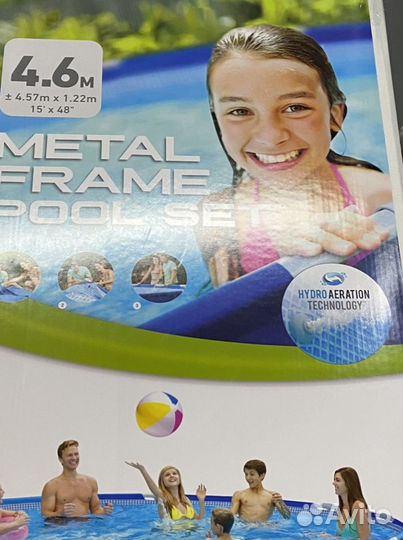 Каркасный бассейн intex