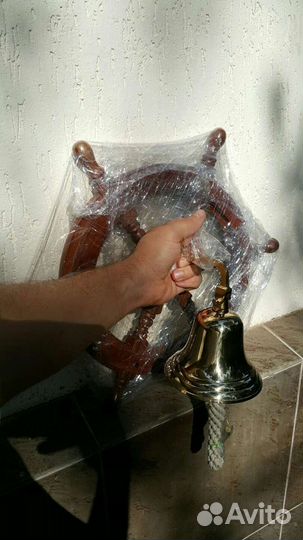 Колокол рында на штурвале