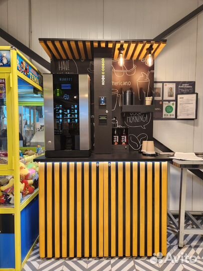 Кофейня самообслуживания оборудование бизнес