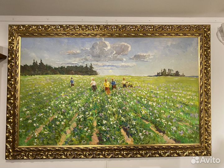 Филатов В.С. «Картофельное поле» 1977 г