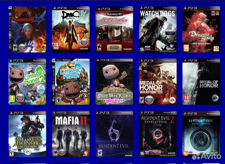 Игры на PS3 (установка)