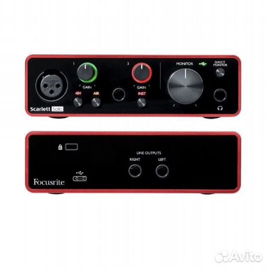 Комплект для звукозаписи Focusrite