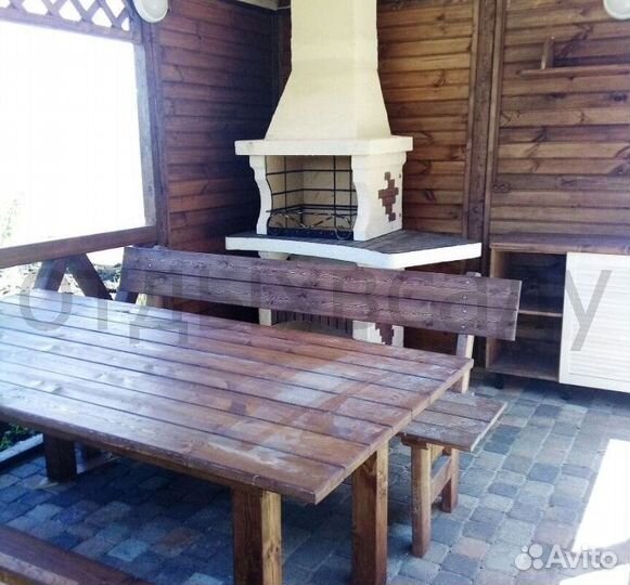 Садовая печь барбекю мангал 