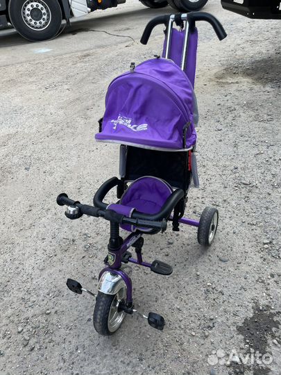 Детский велосипед с ручкой