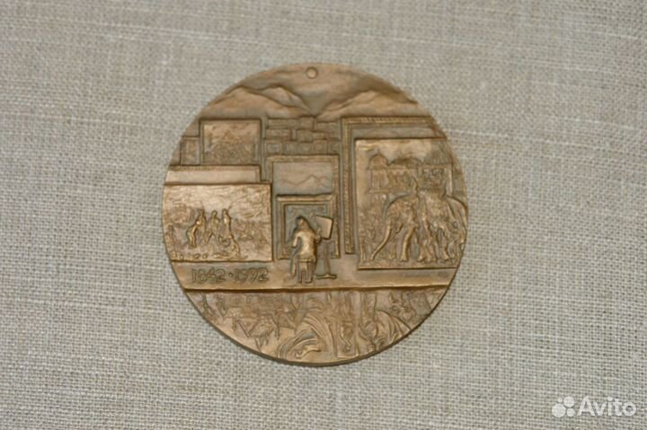 Настольная медаль. Верещагин В.В. 1992 г