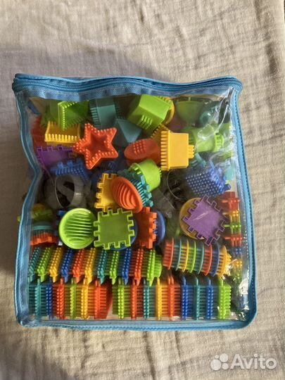 Игольчатый конструктор bloko 220 деталей