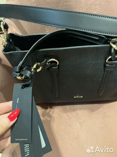 Сумка итальянская натуральная кожа Ripani