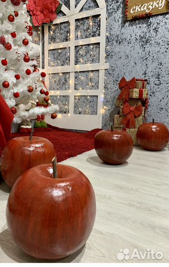 Яблоки для декора