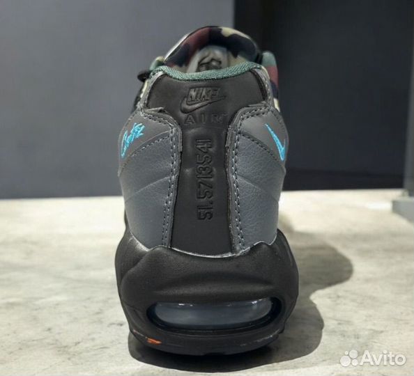 Кроссовки Nike Air Max 95 x Corteiz Grey Laser