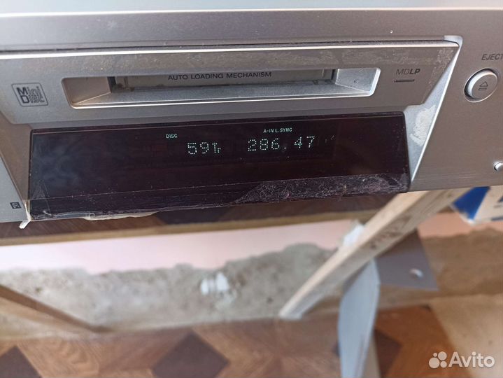 Минидисковая дека sony