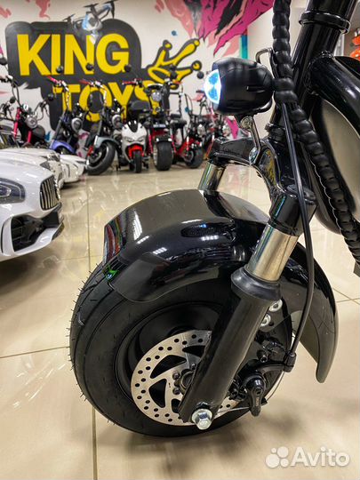 Электроскутер Wolong C1 PRO 1000W Ver 1.1