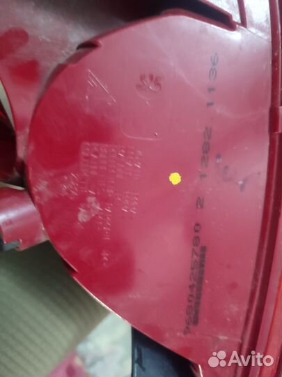 Фонарь задний левый