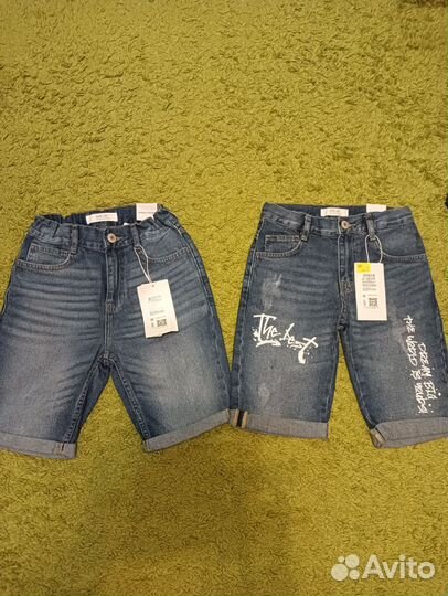 Шорты джинсовые gloria jeans новые р.146-152