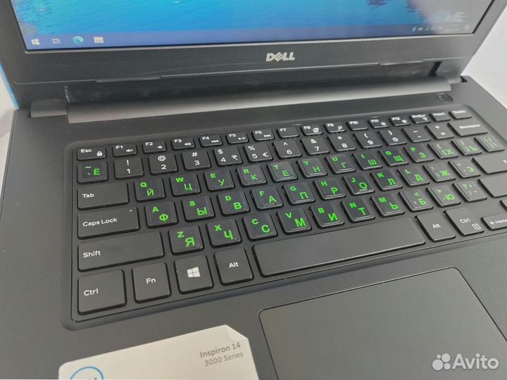 Игровой Dell 14 дюймов с 2 видеокартами и win 10