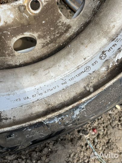 Колесо в сборе 215/75r17.5