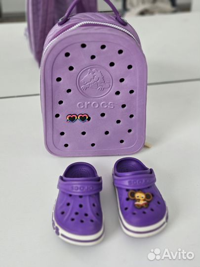 Рюкзак crocs,сабо crocs c 8 оригинал