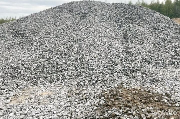 Щебень известняковый с доставкой